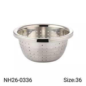 آبکش استیل نیوهوم سایز 36 کد NH26-0136