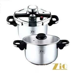 زودپز دوقلوی زیو سایز 5 لیتر و 7 لیتر مدل ZPC-1655