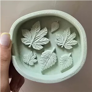 قالب سیلیکونی ست برگ پاییزی سایز کوچک