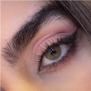 لنز یونیک برگاموت سبز بدون دور