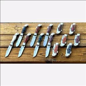 چاقو ضامندار زنجان استاد شهریاری