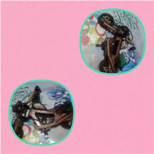 موتور سیکلت هارلی (ماکت چوبی) 