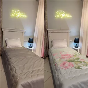لحاف لحافیک نفره طرح گل ملیح 
