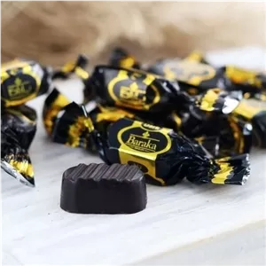شکلات تلخ دو سر پیچ دارک باراکا 500 گرم