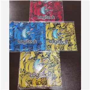 موس پد Logitech طرحدار کامپیوتر و لپ تاپ پارچه ای نرم و قابل شستشو
