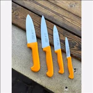 ست چاقوی 4پارچه آشپزخانه حیدری مدل دسته پلاستیکی