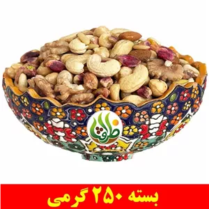 هفت مغز ( آجیل شش مغز ) ظرافت 250 گرمی