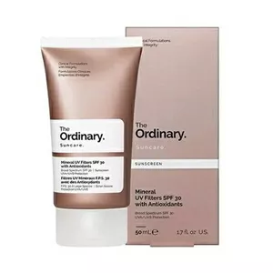 کرم ضد آفتاب مینرال حاوی آنتی اکسیدان SPF30 اوردینری 50ml اورجینال 