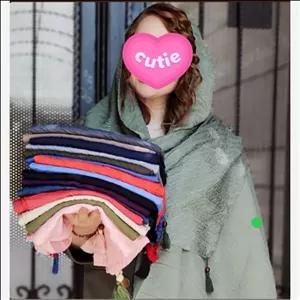 حراج آخر فصل از دست نده شال نخ اسپان