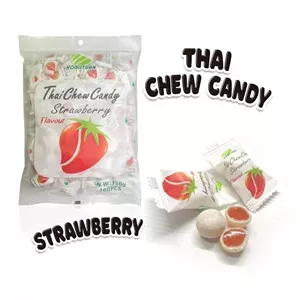 تافی پذیرایی چینی چوی کندی توت فرنگی ،haoliyuan my chew candy strawberry