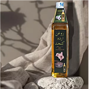 روغن ارده کنجد خالص یک لیتری-حکیم روازاده