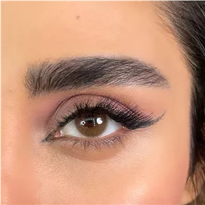 لنز کاتیا موکا عسلی بدون دور طبیعی