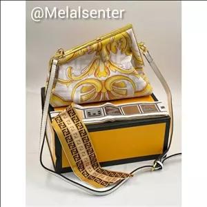 کیف دوشی زنانه فندی با کیفیت مسترکپی مدلf55