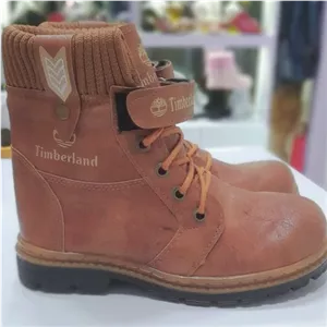 نیم بوت گروهبانی مدل تیمبرلند، دور دوزی شده 