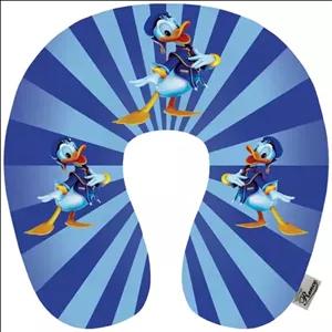 بالش دور گردنی طبی کودک طرح اردک دو رو چاپ سایز 29 در 29 مدل P7-607 شرکت رنس