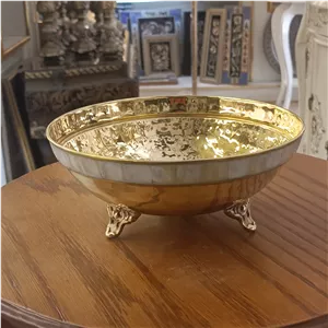 کاسه برنجی هندی وارداتی کاسه آجیل کاسه تنقلاتی