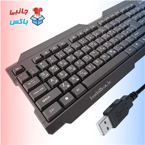 کیبورد سیمی استاندارد XP Product مدل XP-8600G با حروف فارسی 