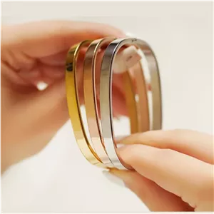 النگو کارتیر آینه ای پهن