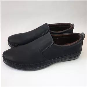 کفش مجلسی مردانه سایز 44-40 رنگ مشکی و عسلی وزن تقریبی 300گرم