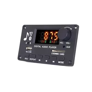 پنل پخش کننده MP3 و آمپلی فایر 2X40W بلوتوثی فلش خور ولوم دار مدل KH-G022
