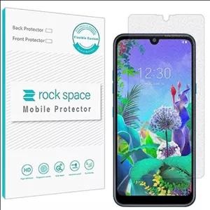 گلس مات نانو و ضد ضربه گوشی ال جی Q60 برند راک اسپیس