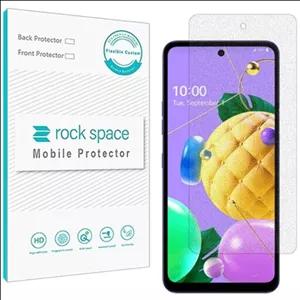 گلس مات نانو و ضد ضربه گوشی ال جی Q52 برند راک اسپیس