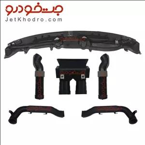 مجموعه کانال هواکش داشبورد پراید 131