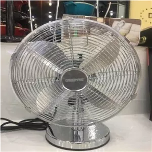 پنکه رومیزی جیپاس استیل با دوسال گارانتی