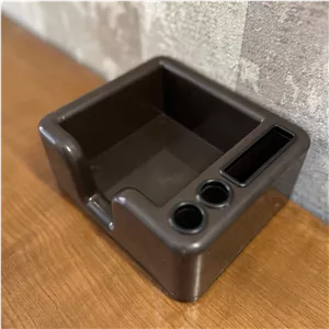 ست جاکاغذی جاقلمی و جاکارتی اداری - قهوه ای - کد 404 سنا 