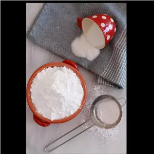 پودر قند و شکر 1 کیلویی دویار درجه یک بدون ناخالصی و کاملا نرم