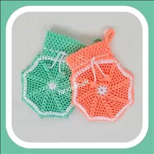 لیف دستبافت طرح ترک، مناسب عروس و داماد و افراد خوش سلیقه