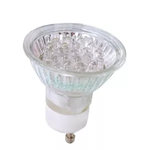 لامپ هالوژن 20 LED سوکت GU10 شعاع ، امبر