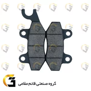 لنت دیسکی ترمز عقب موتور سیکلت  کد 1009  مناسب برای بنلی 250 (نیوفیس)  BENELLI TNT 25 نیکران موتور