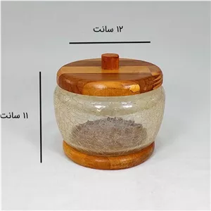 شکلات خوری طرح آبگز کد 11082 شیشه عسلی ارسال رایگان 