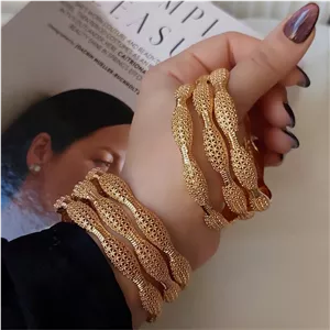 النگو طلا روس رنگ ثابت چند دوره ابکاری طلا 