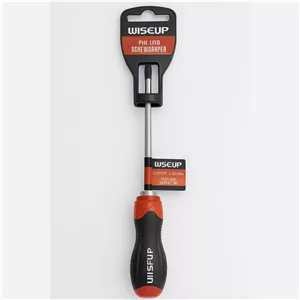 پیچ گوشتی چهار سو چکش خور محصول شرکت وایزآپ wiseup کیفیت عالی مخصوص کارهای صنعتی جنس کروم وانادیوم 