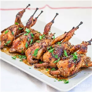 گوشت بلدرچین 5 عددی 