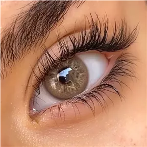 لنز سلنا هاوایی هیزل عسلی طوسی خاکی دوردار