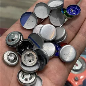 پوکه دکمه پارچه ای سایز 18 بسته 50 عددی(خرازی)