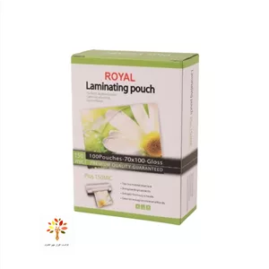 طلق پرس شفاف 150 میکرون Royal 70 100mm بسته 1 عددی