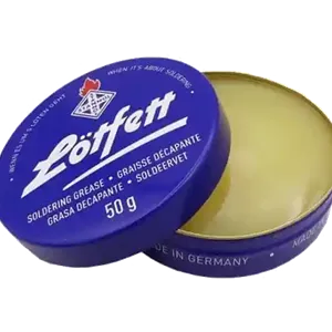 روغن لحیم استانول لاتفت آبی 50 گرمی Lotfett Stannol