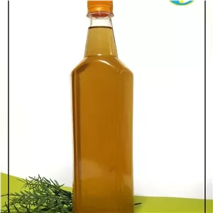 سرکه سیب طبیعی و ارگانیک بدون ناخالصی یک لیتری 