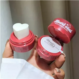 رژگونه استامپی قلبی در 4 رنگبندی