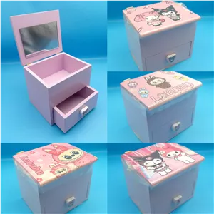 جعبه چوبی جاجواهرات جعبه جواهر جعبه چوبی جاهوات  اکسسوری 
