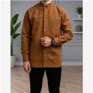 شکت یقه دیپلمات ( پیراهن فوتر کُتی) مردانه کد 605