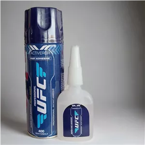 چسب فوری 123 UFC چسب یک دو سه بزرگ حجم 400 میلی لیتر تاریخ جدید سایز بزرگ چسبندگی بالا