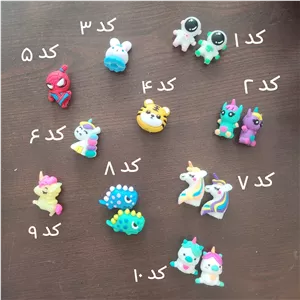 سرمدادی سیلیکونی عروسکی بسته 2 عددی