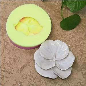 قالب سیلیکونی گل ارکیده مولد سیلیکونی مناسب دکوری مخصوص شمعسازی و پودر سنگ مجسمه سازی و رزین
