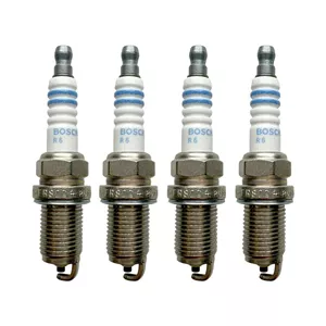 شمع رنو مگان پایه کوتاه بوش روس FR8DC+6 با گارانتی