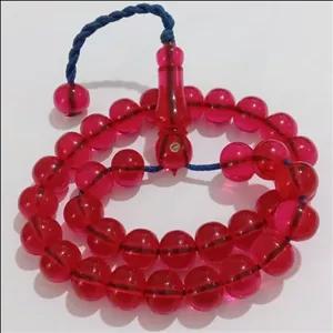 تسبیح سندلوس 33دانه رنگ الکلی مهر استاد نظیر